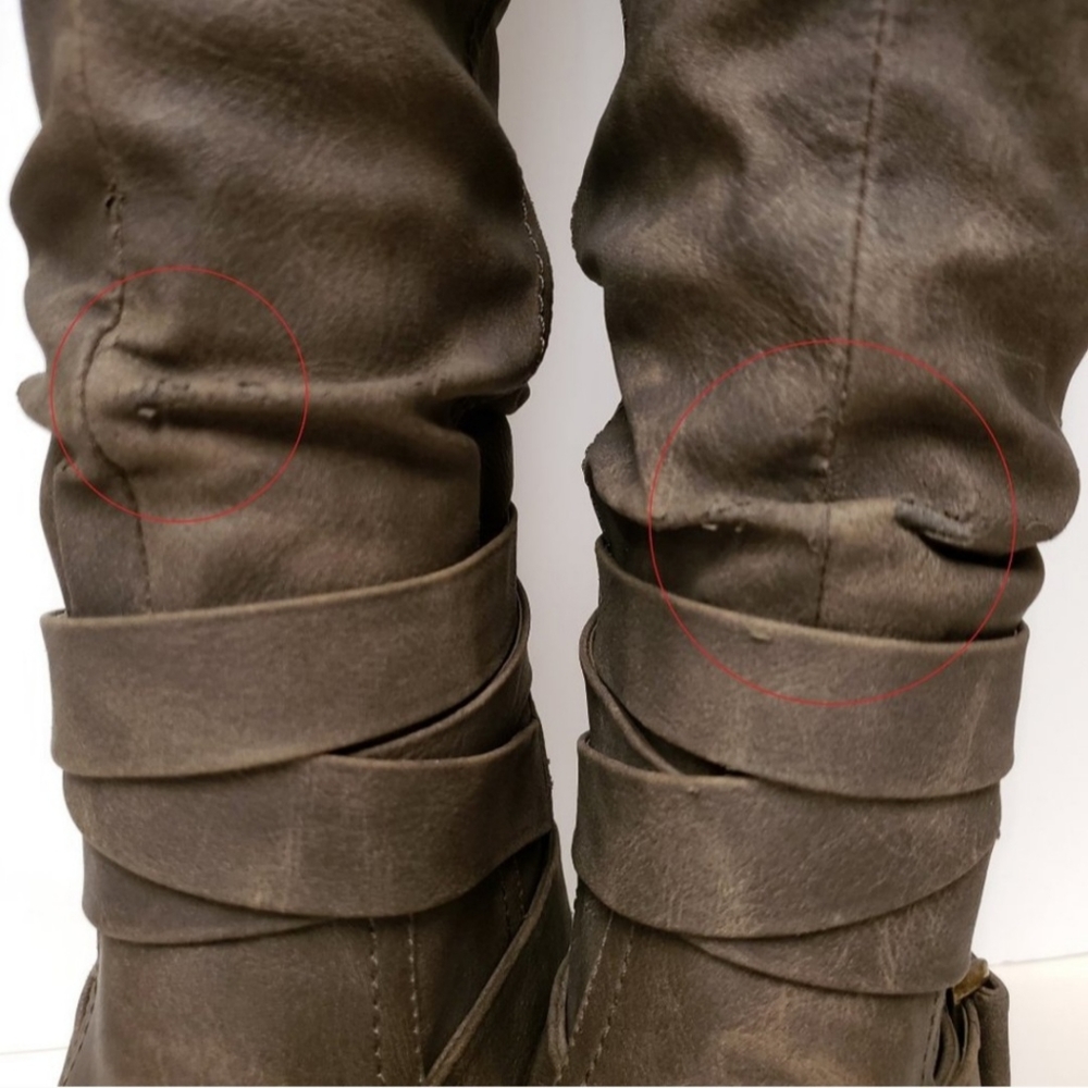 Not Rated - Knee High Boots - Pleated - Picture 10 of 10